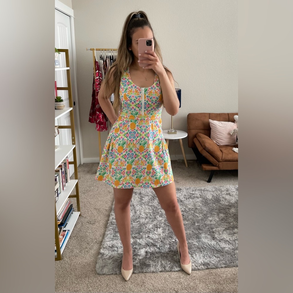 Manoush Floral Mini Dress With Pockets Size 6
